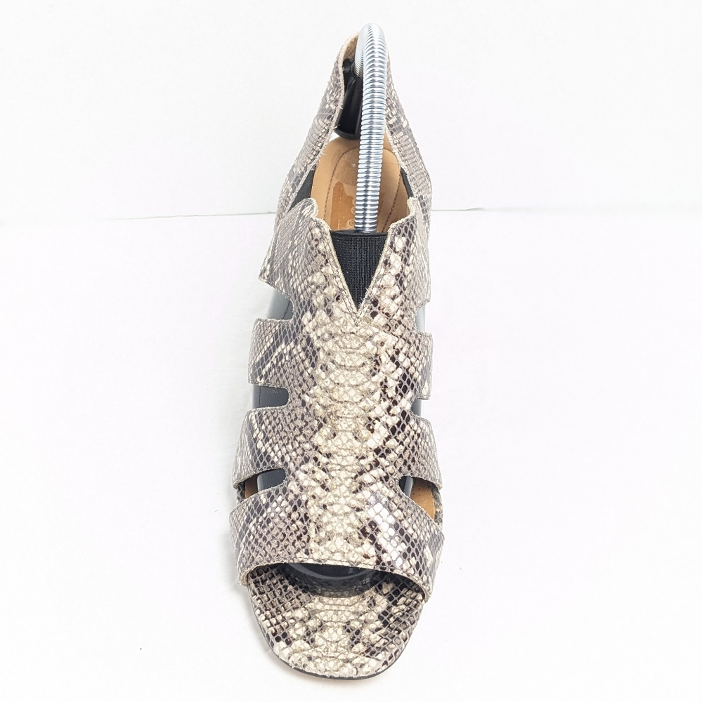 Corso Como leather heeled sandals - Picture 10 of 16